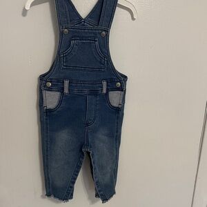 First Impressions Blue Denim Overalls